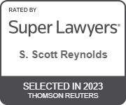Rated by Super Lawyers(R) - S. Scott Reynolds - Selected in 2023 Thomson Reuters