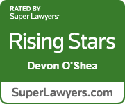 Rated By Super Lawyers | Rising Stars | Devon O'Shea | SuperLawyers.com